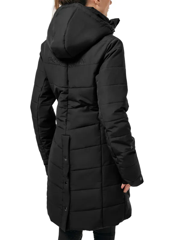 Equestrian Stockholm Denali Winter Jacket Black Mocha