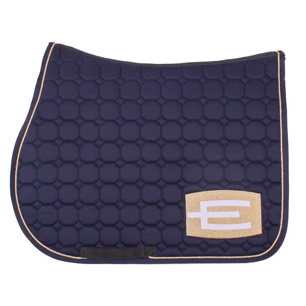 Hovedbilde Equiline Octagon Sjabrak E-Logo Navy/Gull + ...