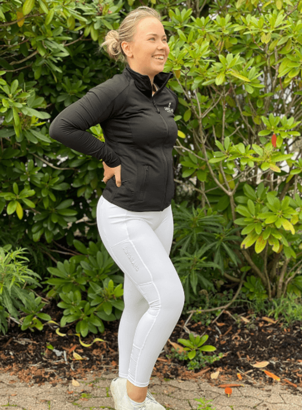 Kingsland Classic Ridetights Fullgrip Hvit