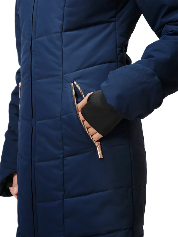 Equestrian Stockholm Denali Winter Jacket Lagoon Blush