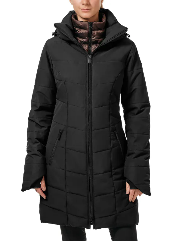 Equestrian Stockholm Denali Winter Jacket Black Mocha