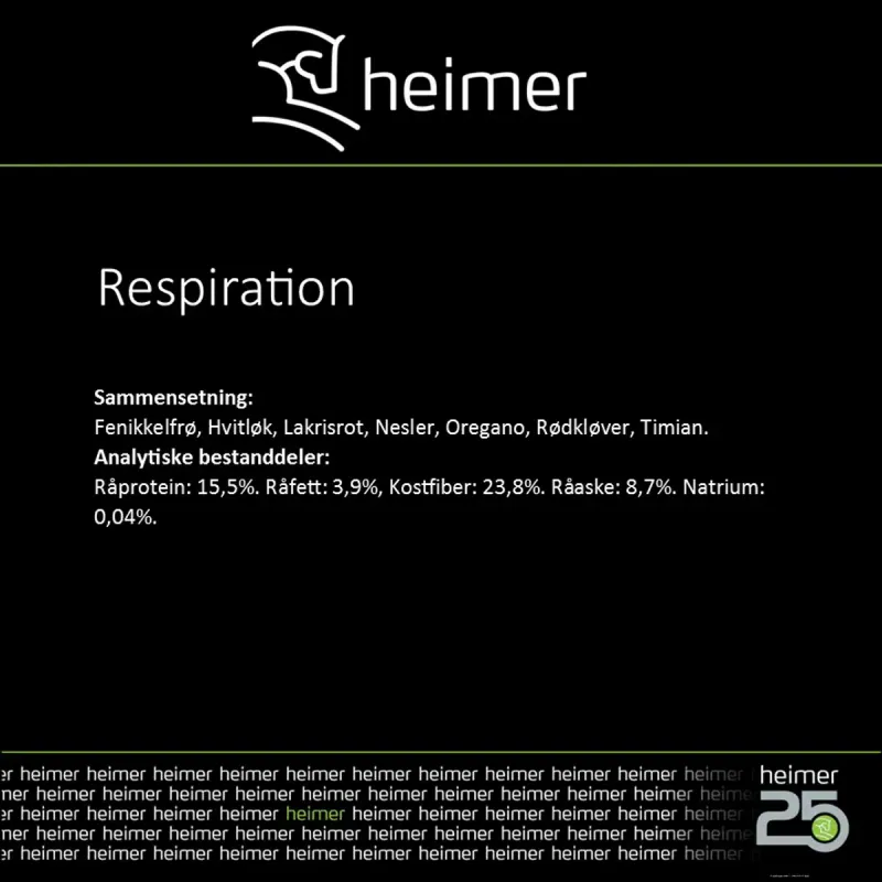 Respiration 1kg