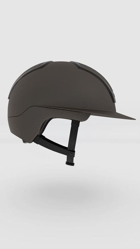 KASK Nemesi Ash Brown Wide Peak Metal inkl. liner
