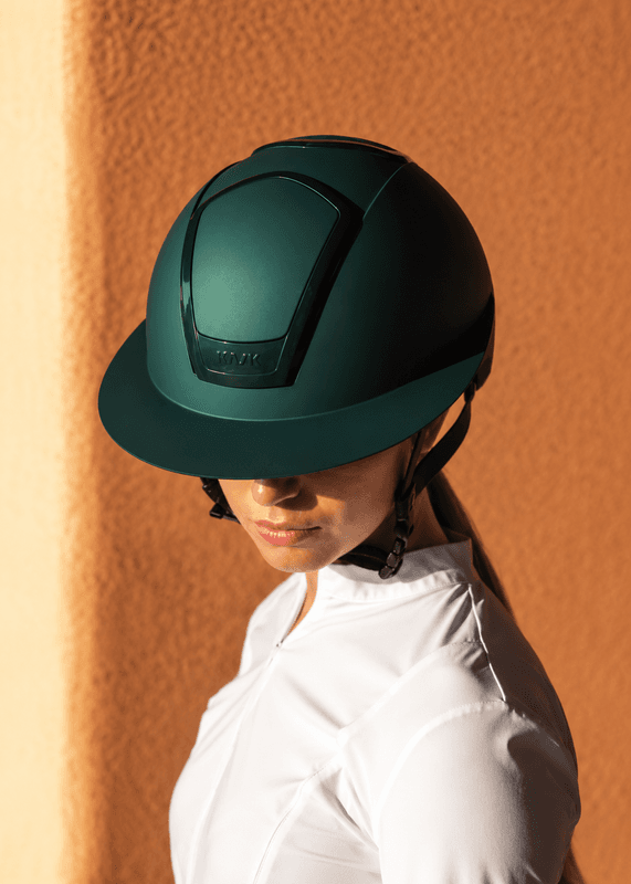 KASK Nemesi Teal Green Wide Peak Metal inkl. liner