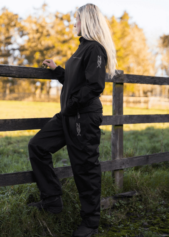 Nox Duo Vanntett Ridebukse – svart