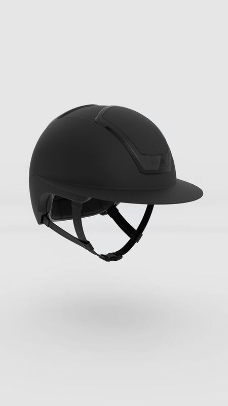KASK Nemesi Smokey Black Wide Peak Metal inkl. liner